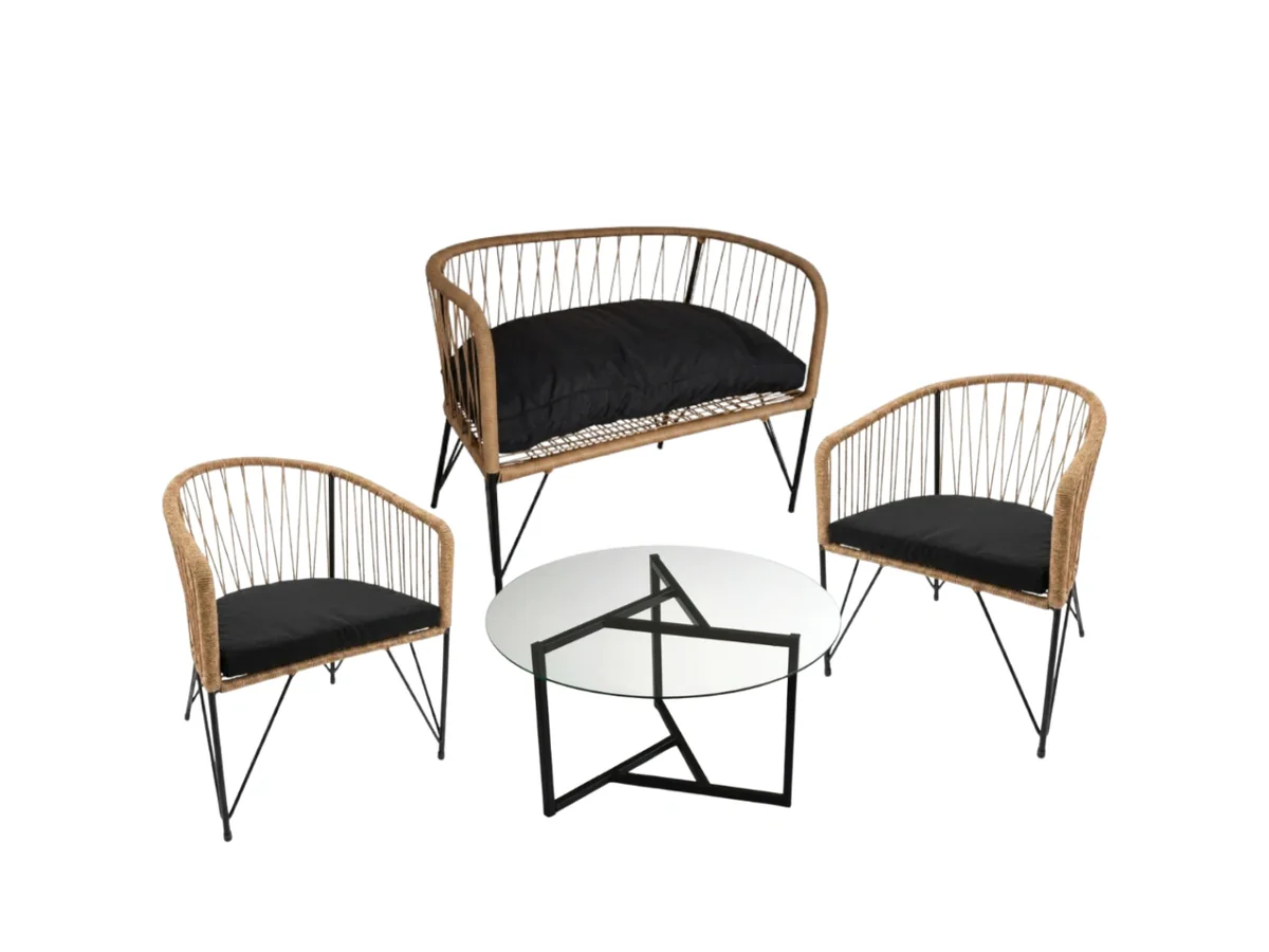 Juego de sillones Gervasoni con mesa Minsk de Fuxisdeco